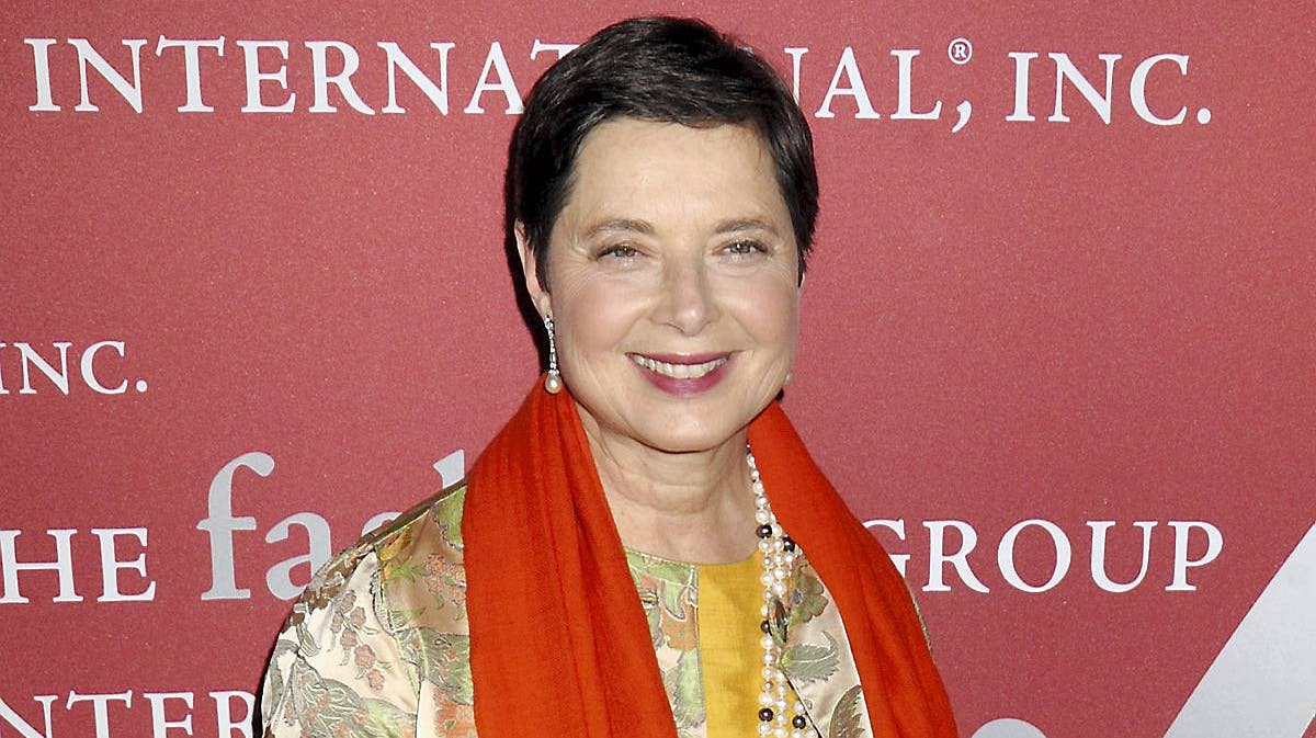 Isabella Rossellini.