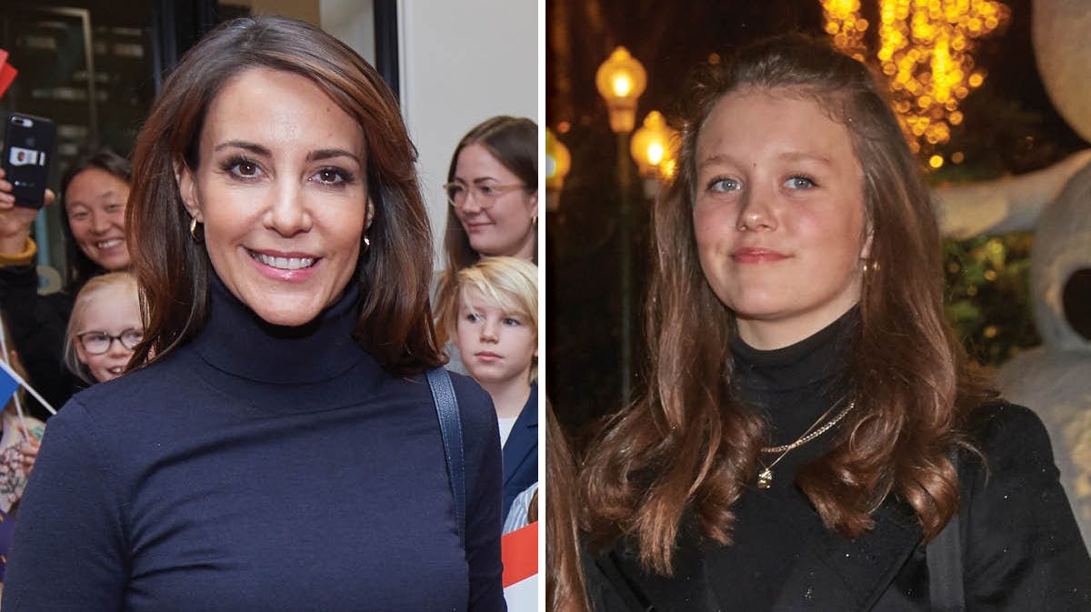 Prinsesse Marie og prinsesse Isabella. 