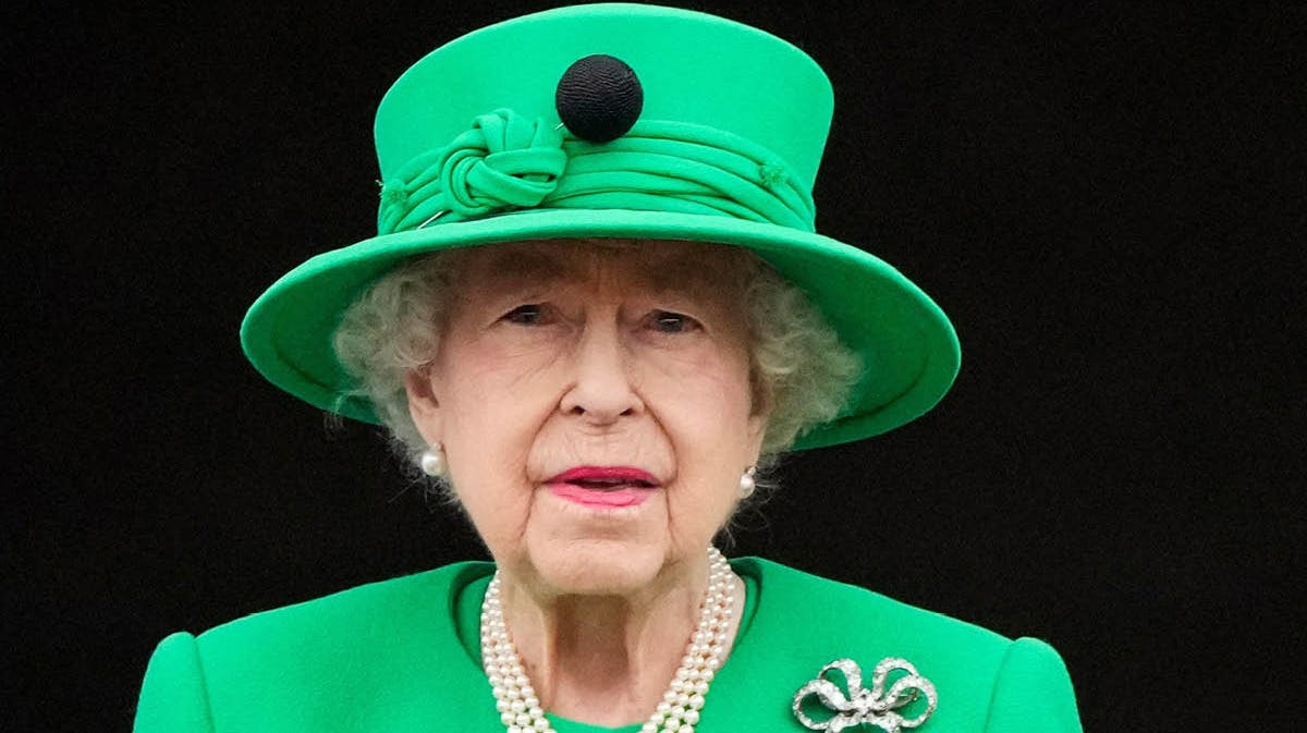 Dronning Elizabeth. 