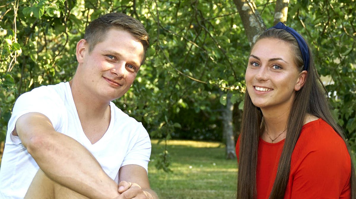 Henrik og Anika fra "Kærlighed hvor kragerne vender". 