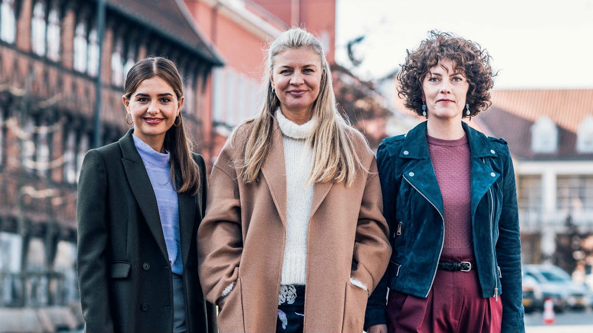 Mille Dinesen, Stephania Potalivo og Lærke Winther