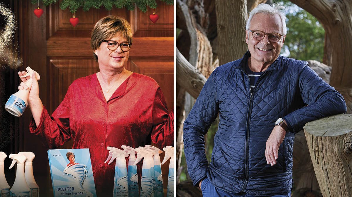 Peter Frödin i "Grethes jul" og Jarl Friis-Mikkelsen