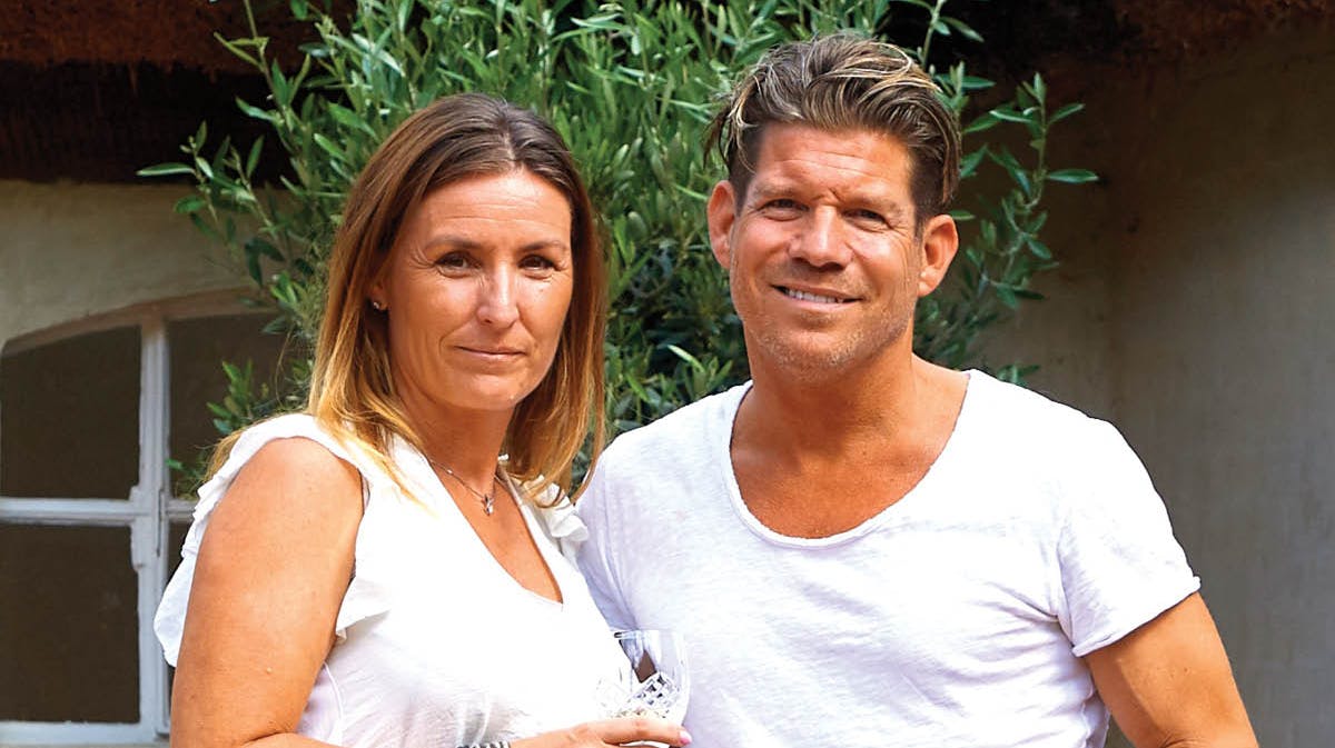 Jesper Nielsen og hustruen Lisbeth. 