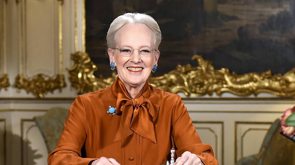 Dronning Margrethe.