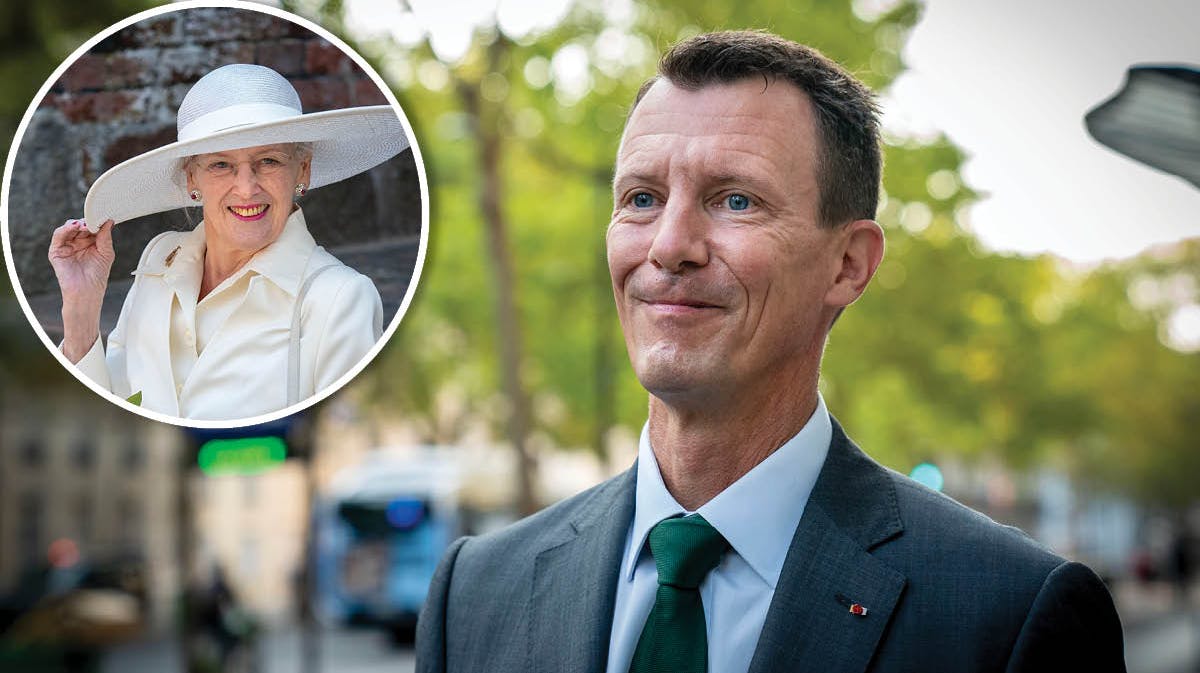 Prins Joachim. Indsat: Dronning Margrethe. 