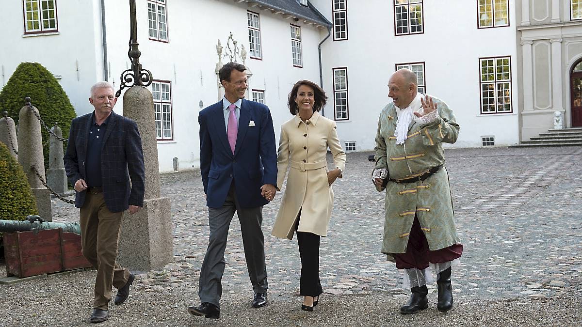 Prins Joachim og prinsesse Marie tilbage på Schackenborg