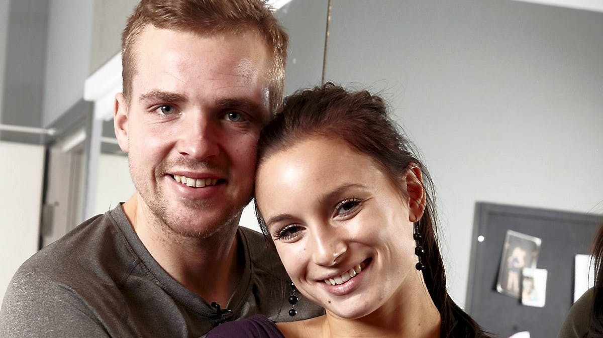 Joakim Ingversen og Claudia Rex.