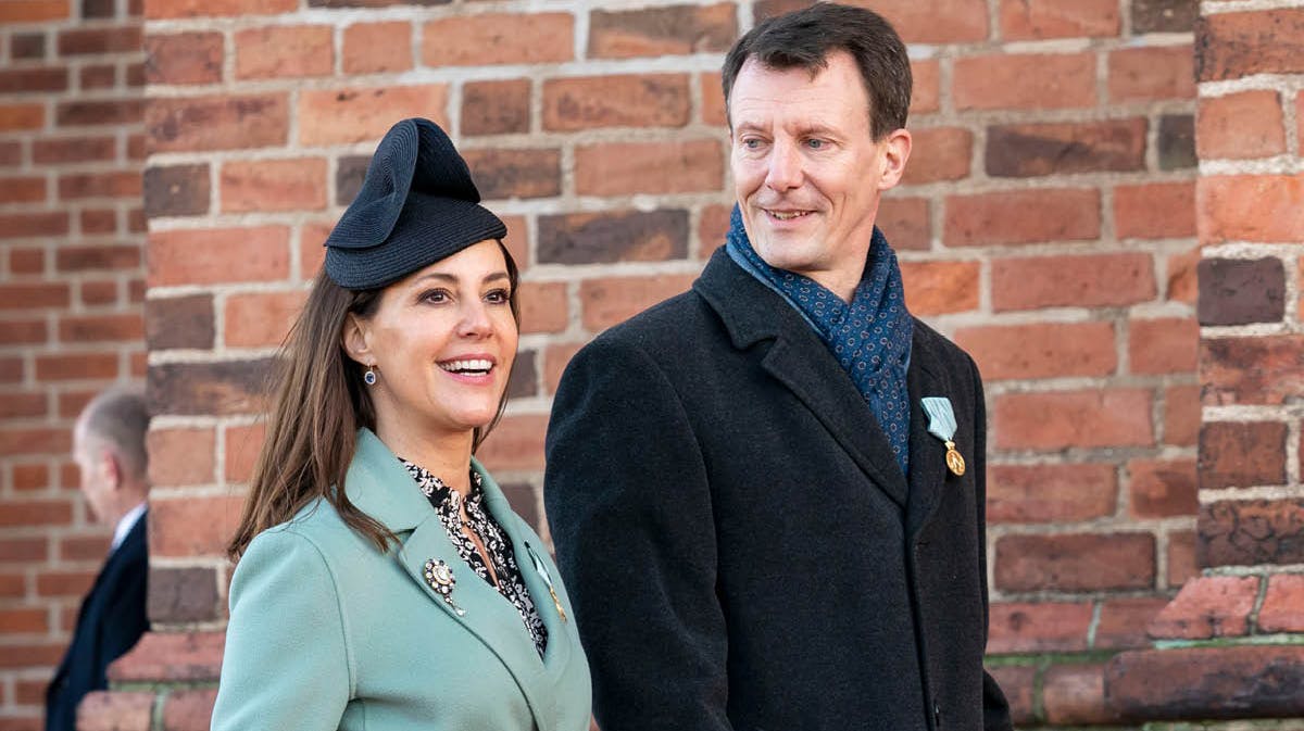 Prinsesse Marie og prins Joachim. 