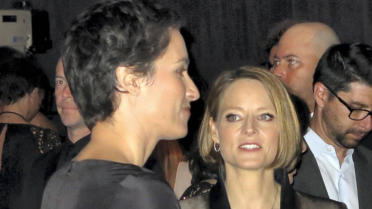 Alexandra Hedison og Jodie Foster.