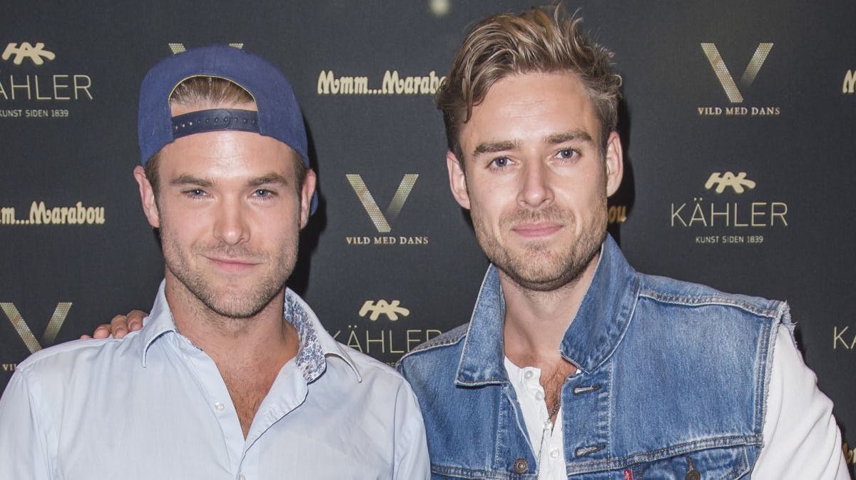 Silas Holst og Johannes Nymark.