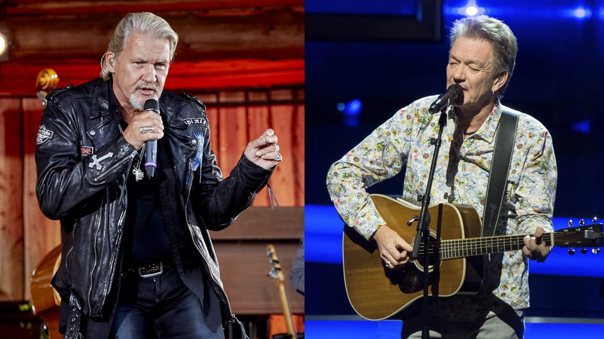 Johnny Logan og Lars Lilholt