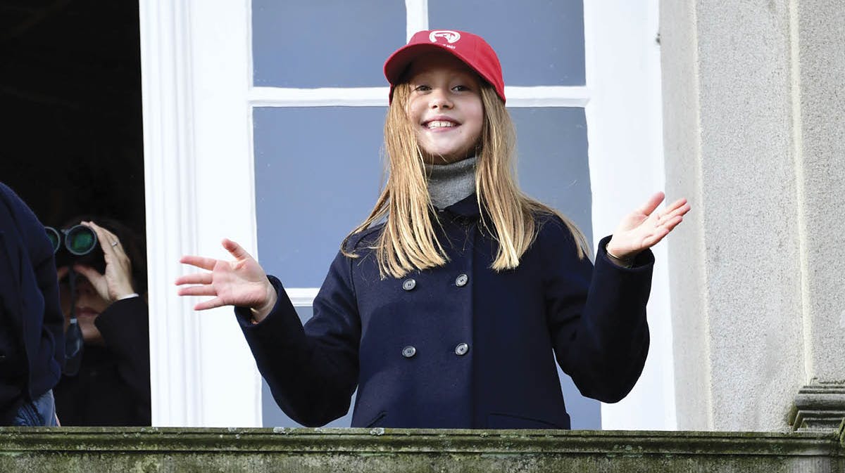 Prinsesse Josephine til Hubertusjagt 2021.