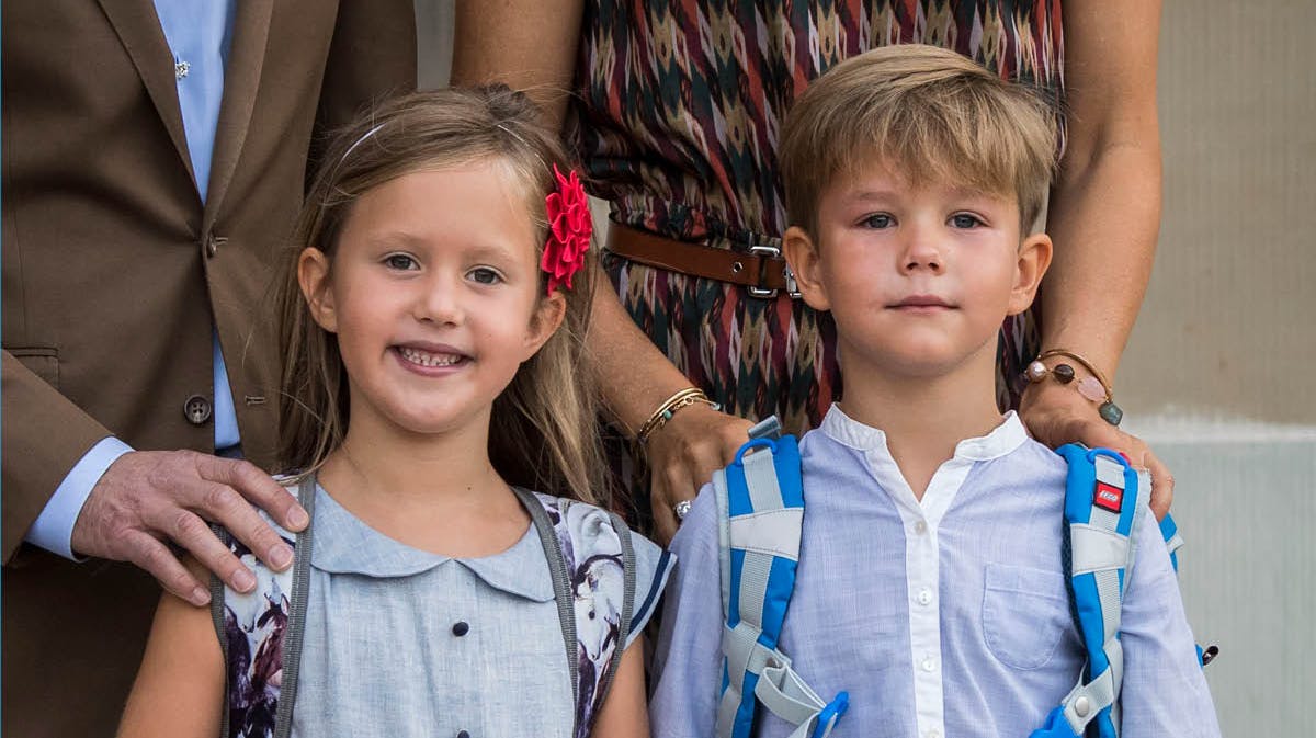 Prinsesse Josephine og prins Vincent. 