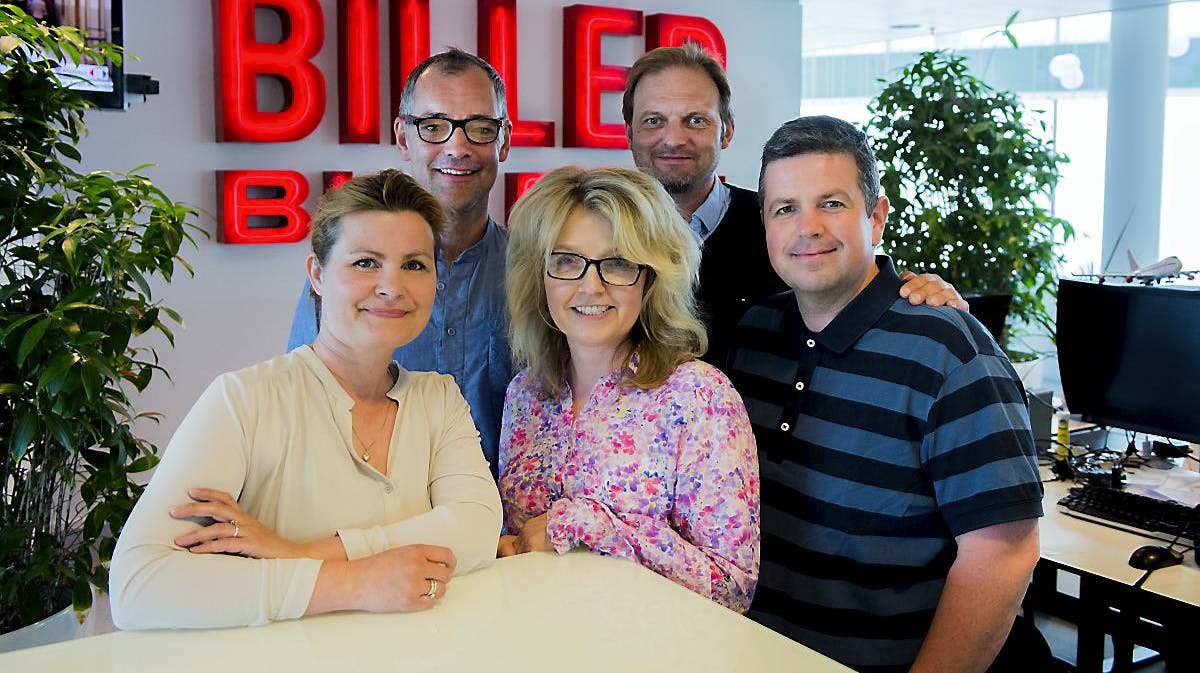 Marianne Singer, Ulrik Ulriksen, Hanne Juul, Jesper Sunesen, Martin Høien