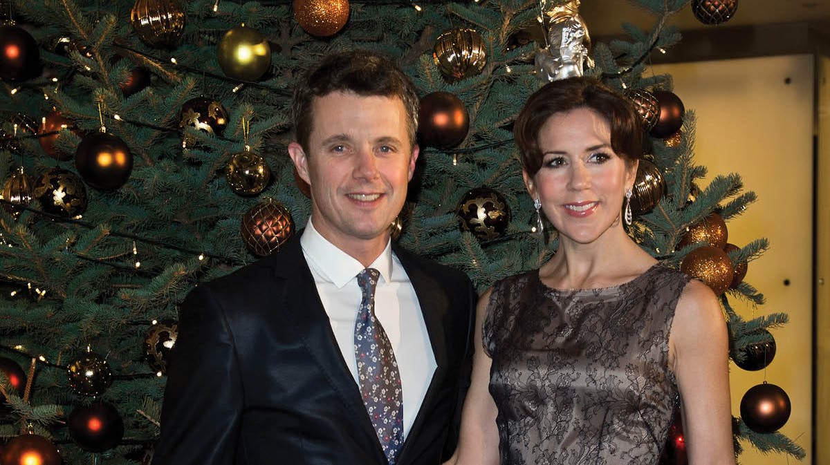 Kronprins Frederik og kronprinsesse Mary