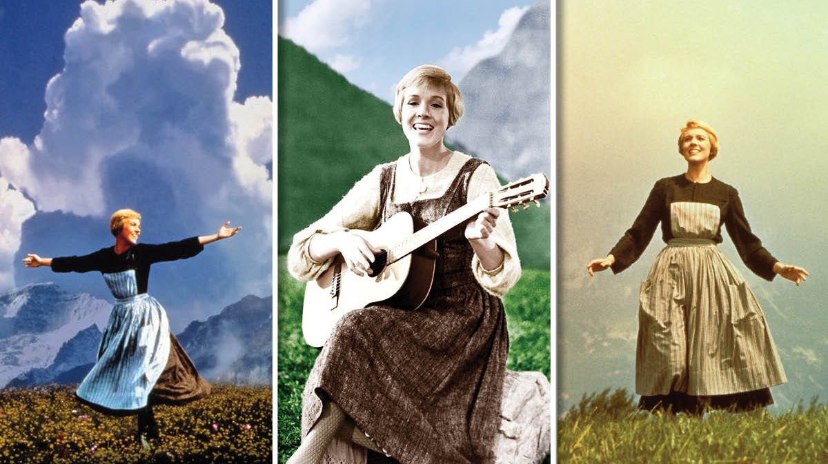 Julie Andrews i "The Sound of Music". 