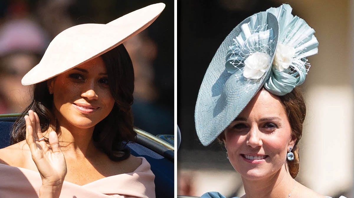 Hertuginde Meghan og hertuginde Catherine