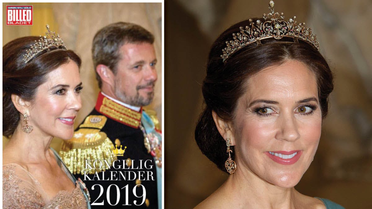 Kronprinsesse Mary og kronprins Frederik pryder forsiden af BILLED-BLADETs flotte årskalender 2019, som følger gratis med bladet den 29. november 2018.&nbsp;