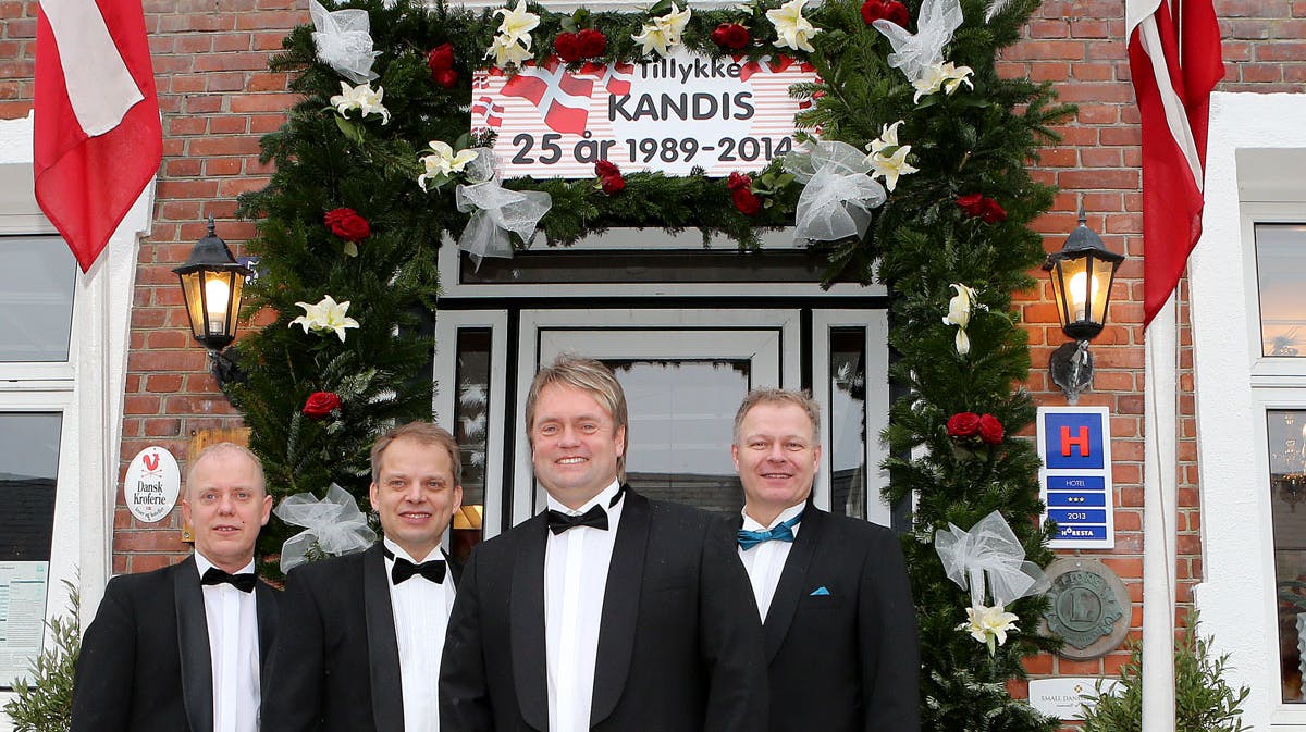 De glade Kandis-drenge fejrede 25-års jubilæum i Hurup.