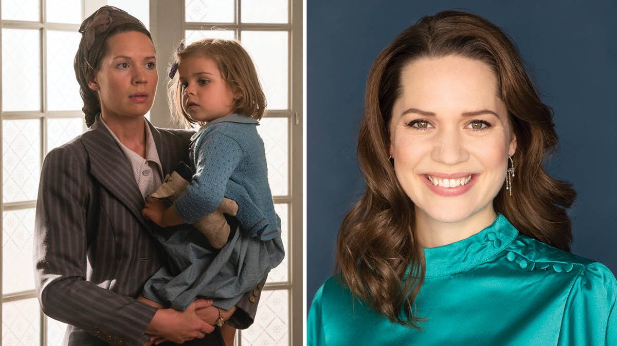 Amalie Dollerup som Amanda i "Badehotellet".