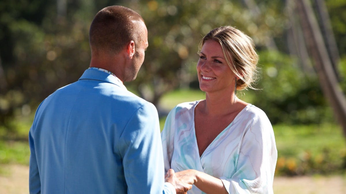 Kasper og Mette fra "Bachelor".