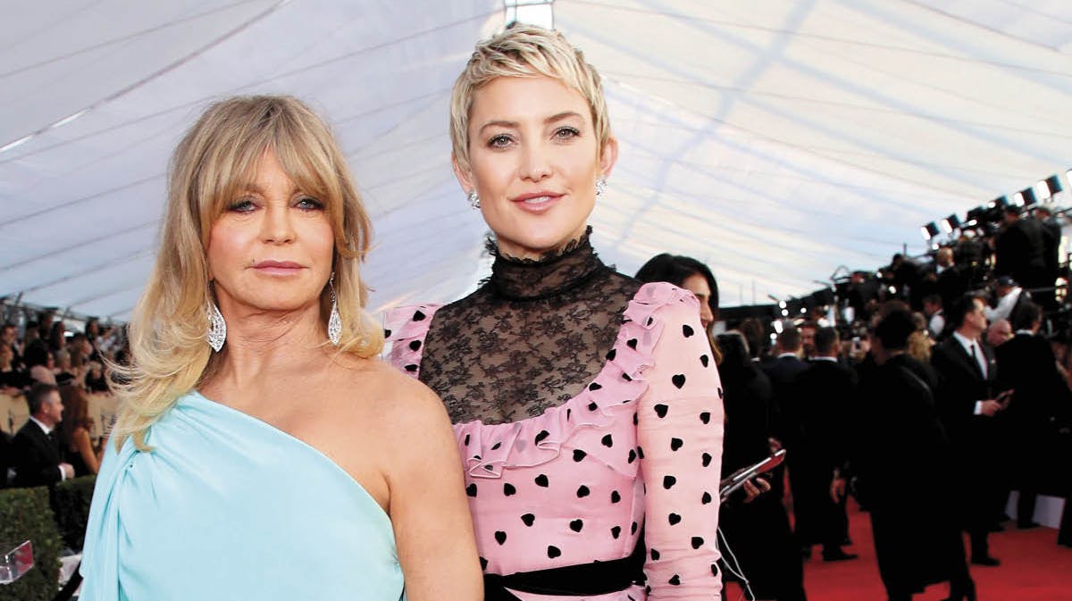 Goldie Hawn med datteren Kate Hudson