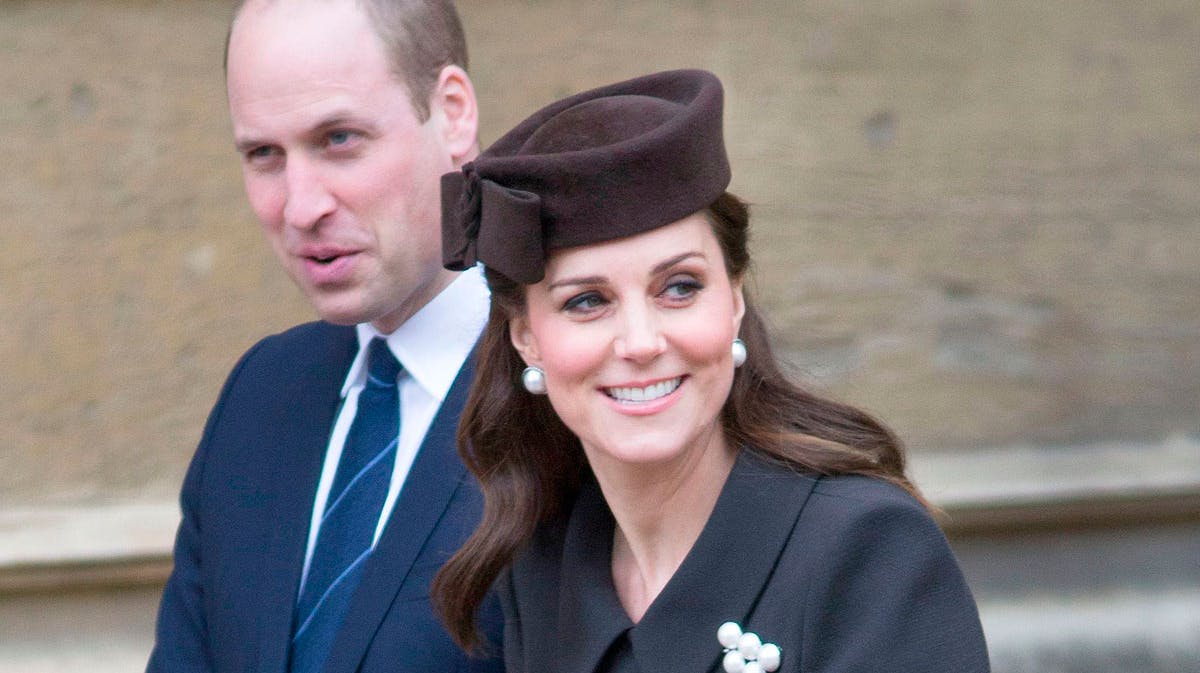 Hertuginde Catherine og prins William