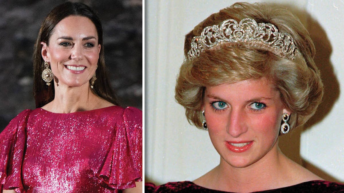 Hertuginde Catherine og prinsesse Diana.