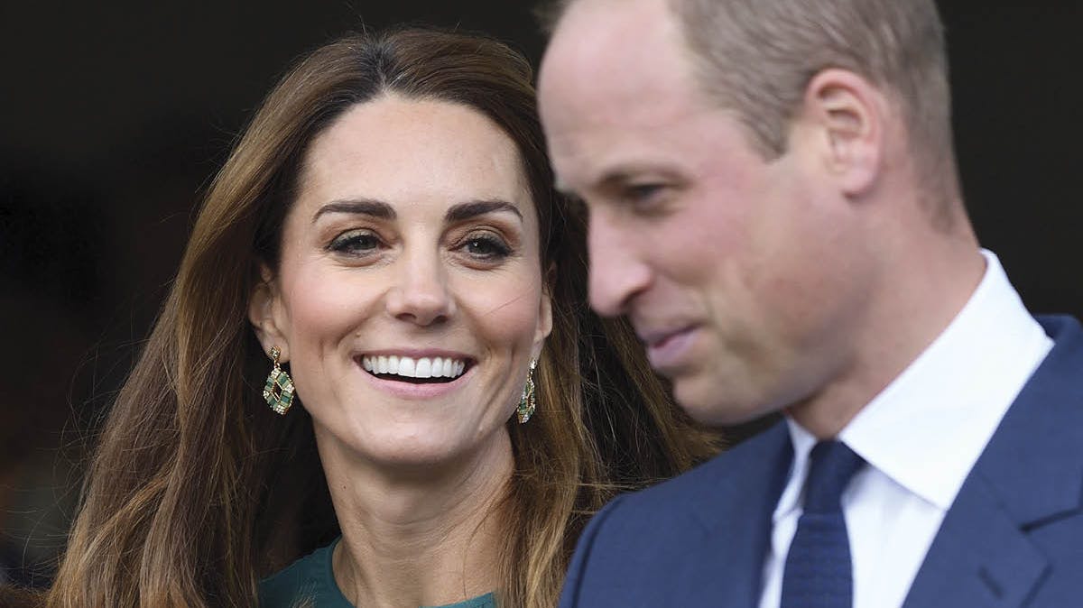 Hertuginde Catherine og prins William.