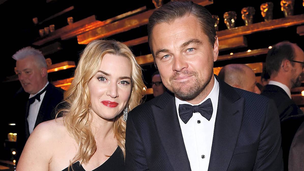 Kate Winslet og Leonardo DiCaprio til BAFTA Awards 2016.
