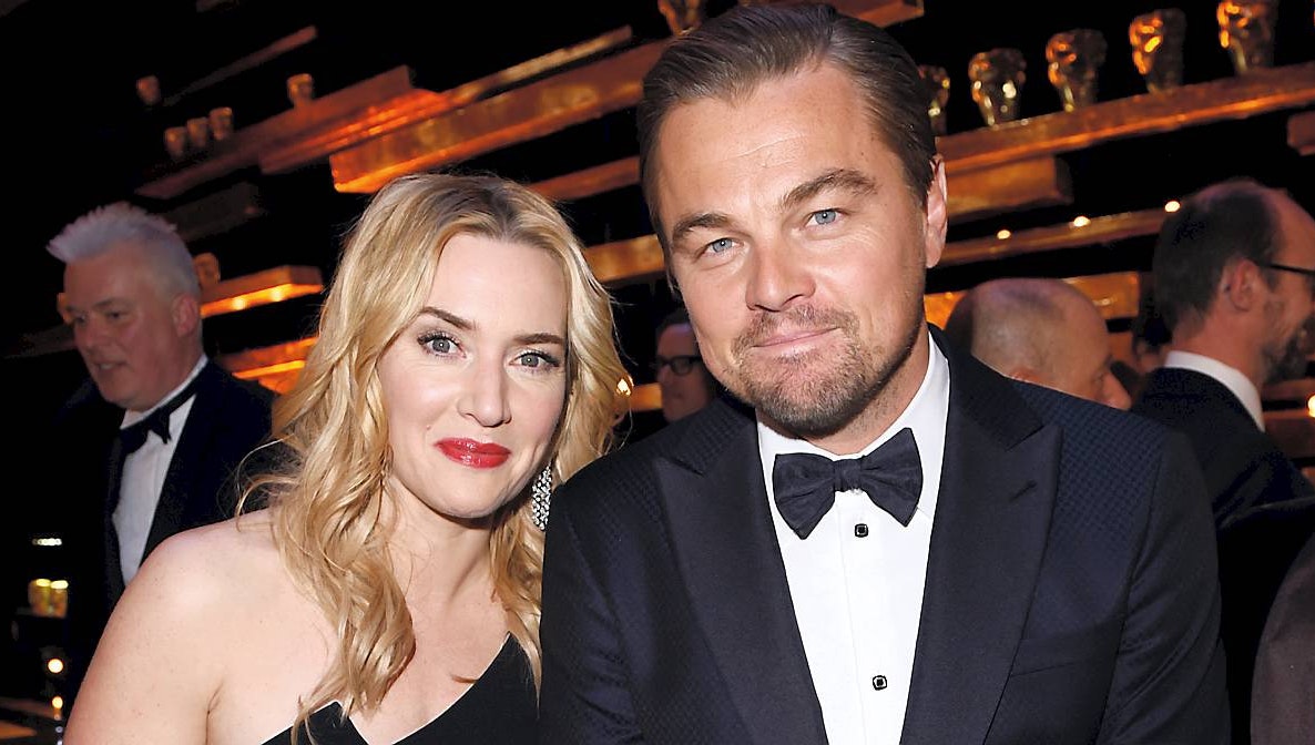 Kate Winslet og Leonardo DiCaprio til BAFTA Awards 2016.