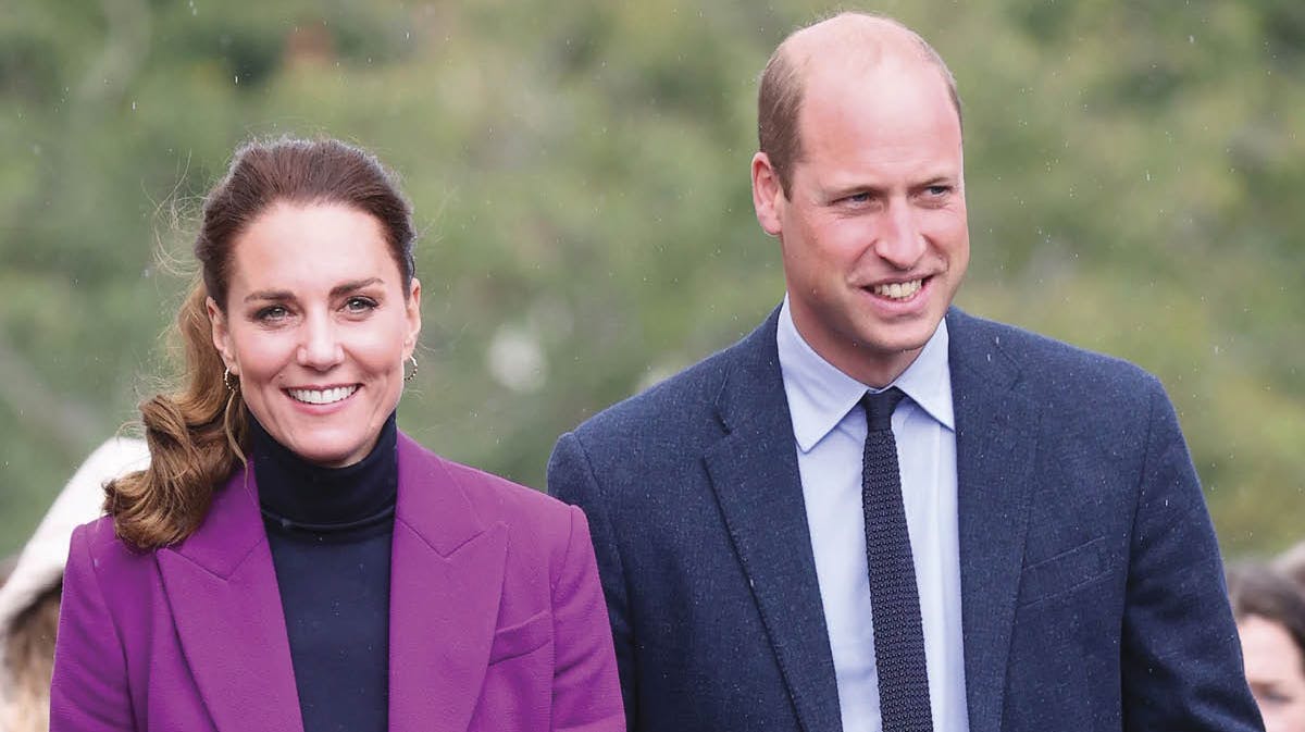 Hertuginde Catherine og prins William i Nordirland.