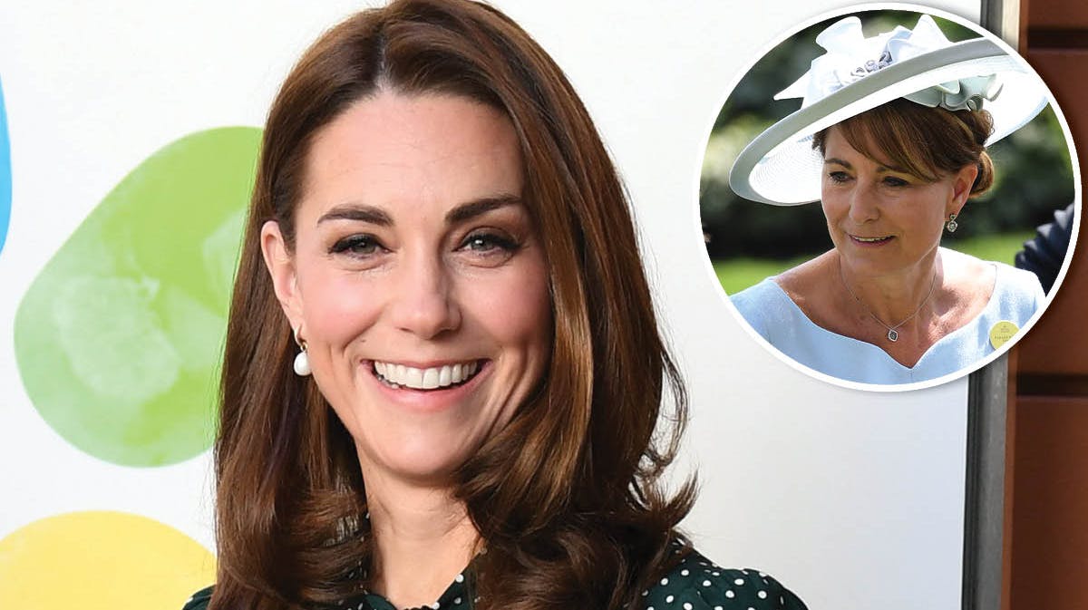 Hertuginde Catherine. Indsat: Kates mor Carole Middleton. 