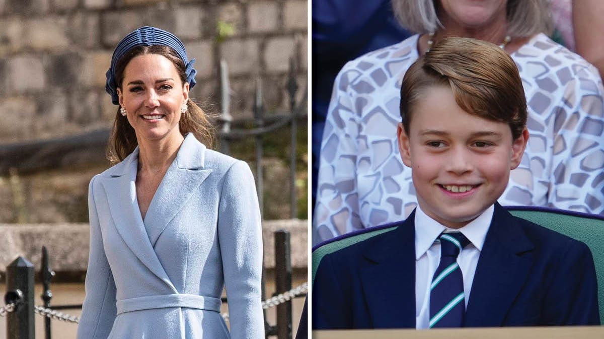 Hertuginde Catherine, prins George.