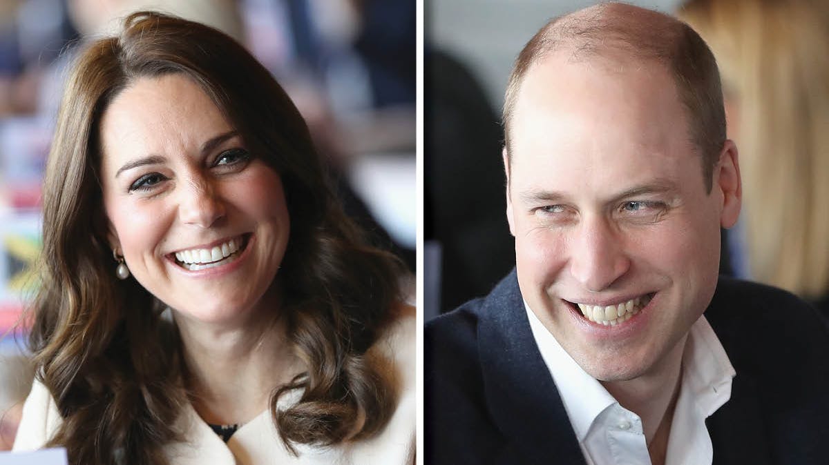 Hertuginde Catherine og prins William