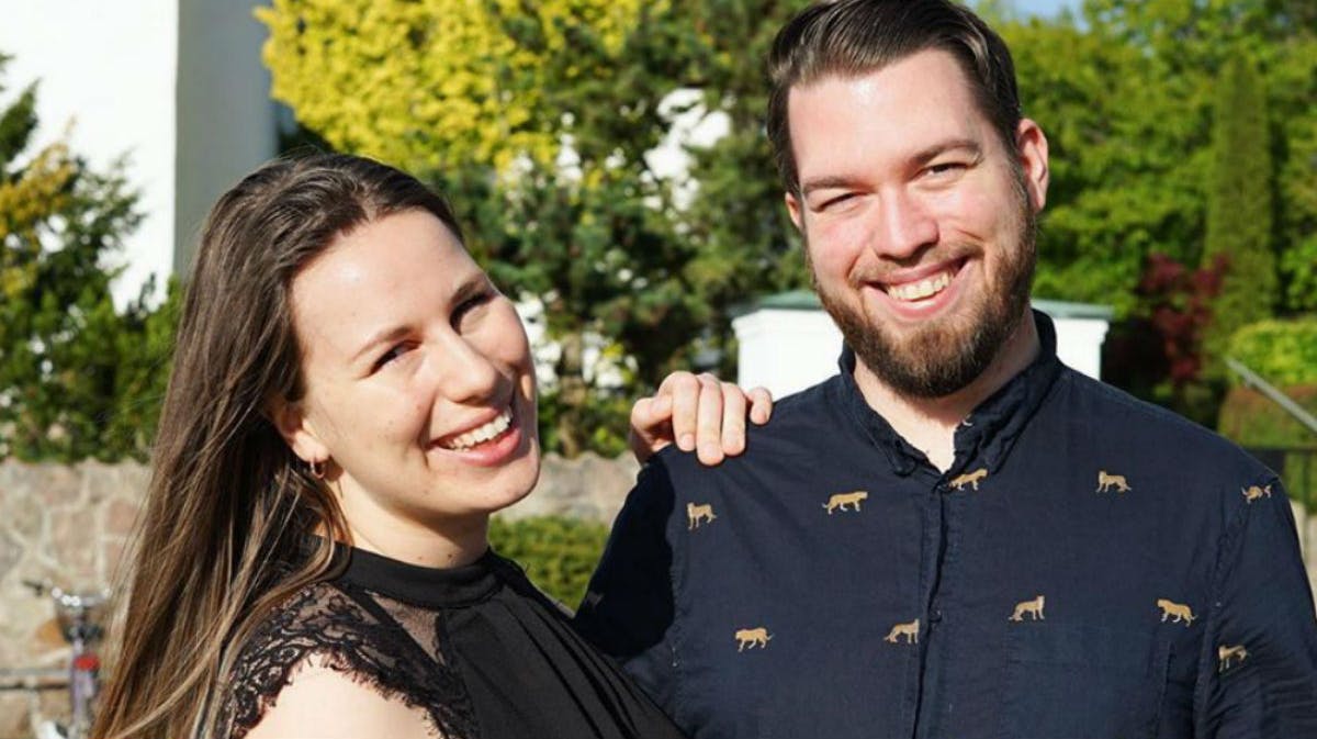 Billedet af Kathrine og Michael er fra Kathrines Instagram-profil, der hedder kathrine_gvfb, og BILLED-BLADET har fået lov at dele det.