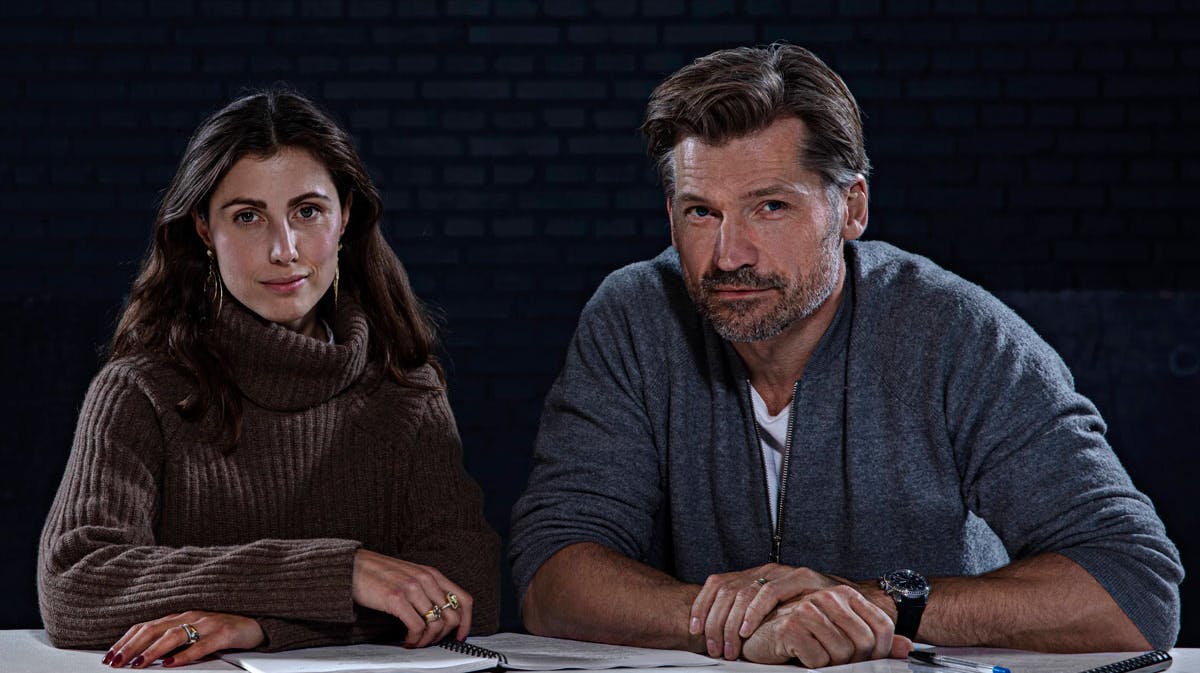 Katrine Greis-Rosenthal og Nikolaj Coster-Waldau.