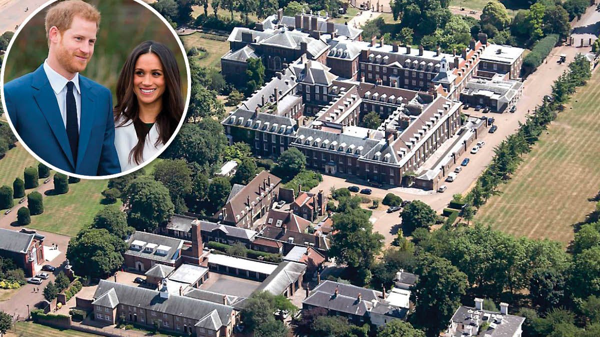 Prins Harry og Meghan Markle bliver boende på Kensington Palace