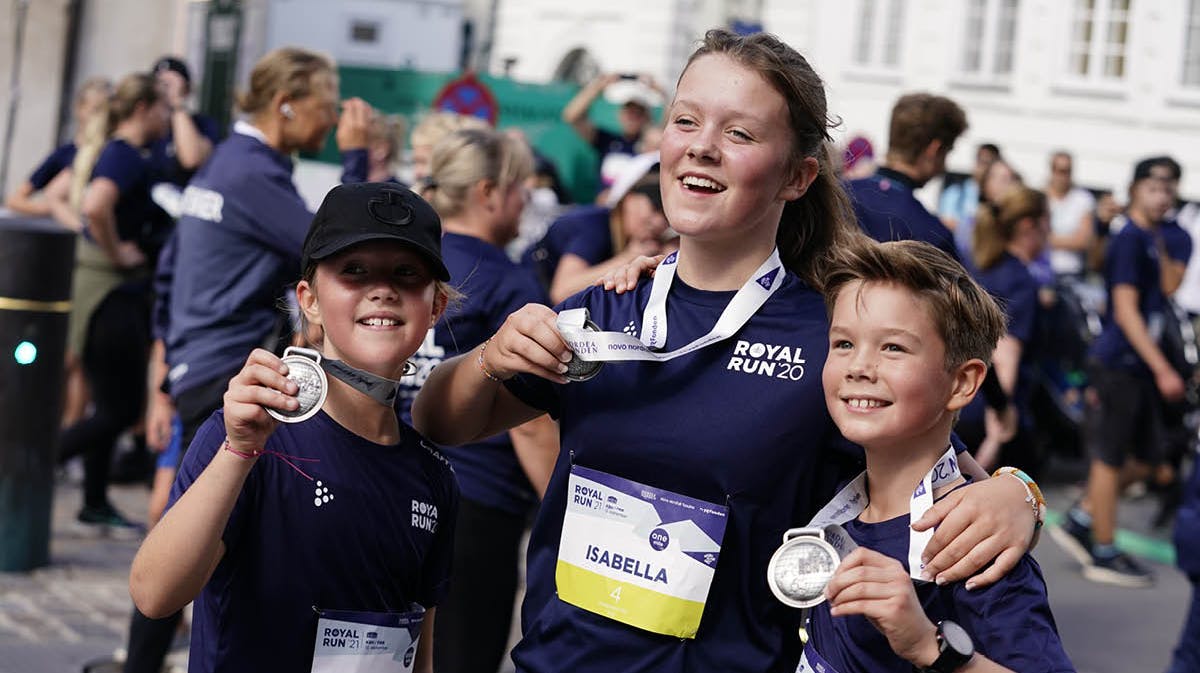 Prinsesse Josephine, prinsesse Isabella og prins Vincent. 