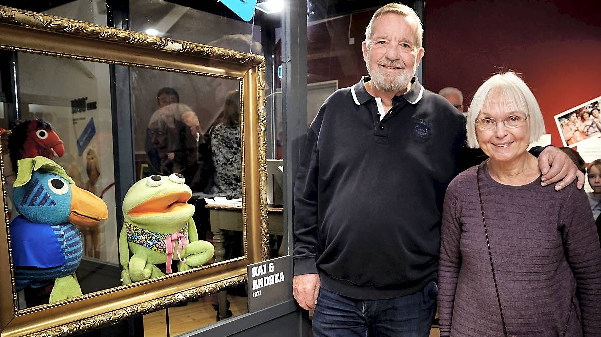 Kjeld Nørgaard og Hanne Willumsen sammen med Kaj og Andrea