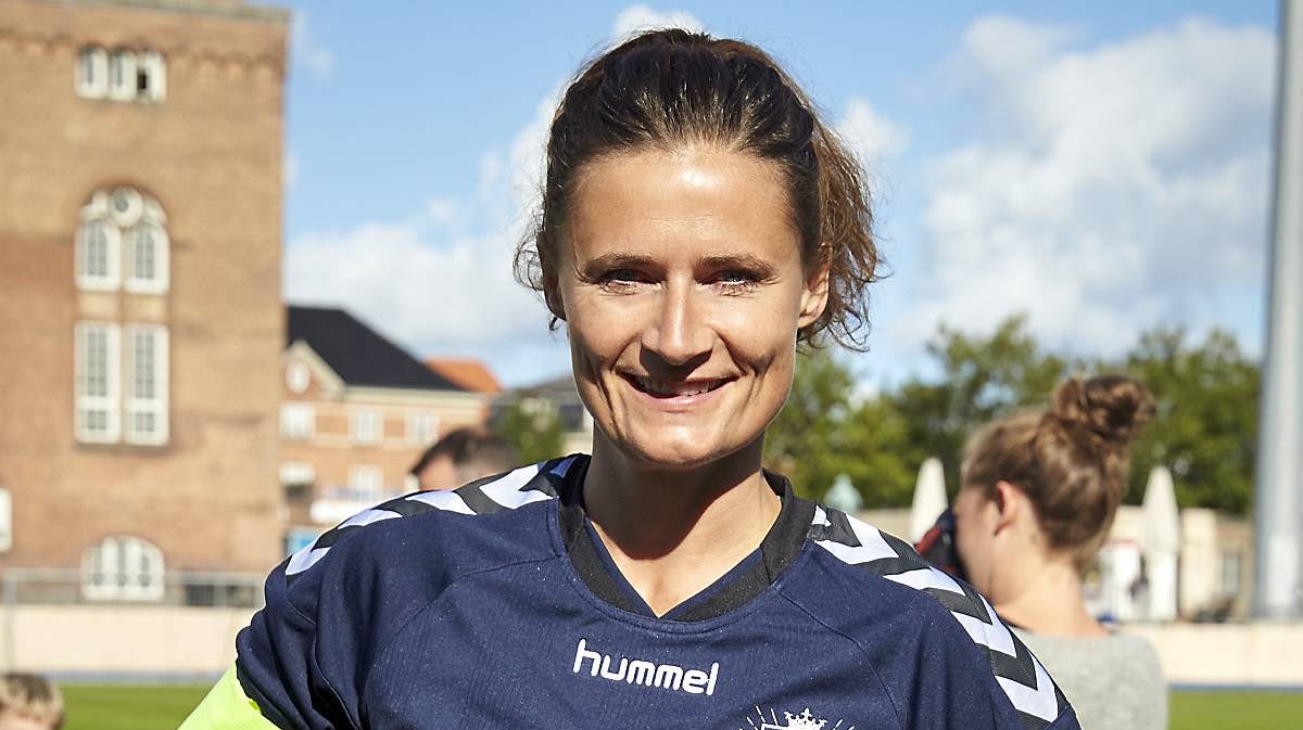 Sisse Fisker spiller fodbold for at hjælpe Unicef.