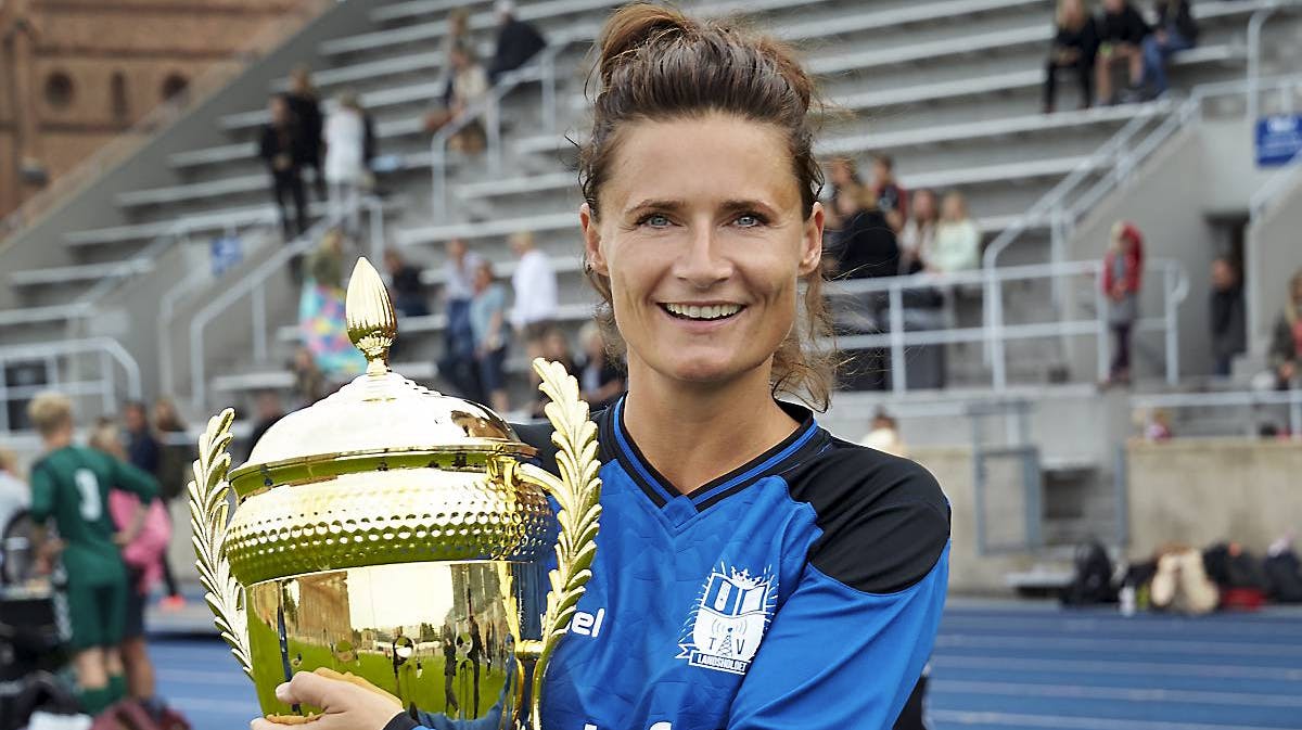 Sisse Fisker ved UNICEF CUP 2016.