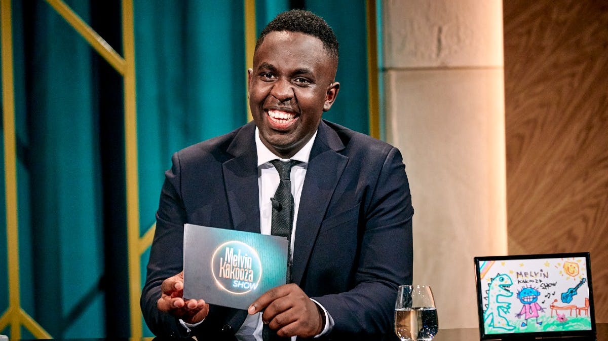 Melvin Kakooza i "Melvin Kakooza Show". 