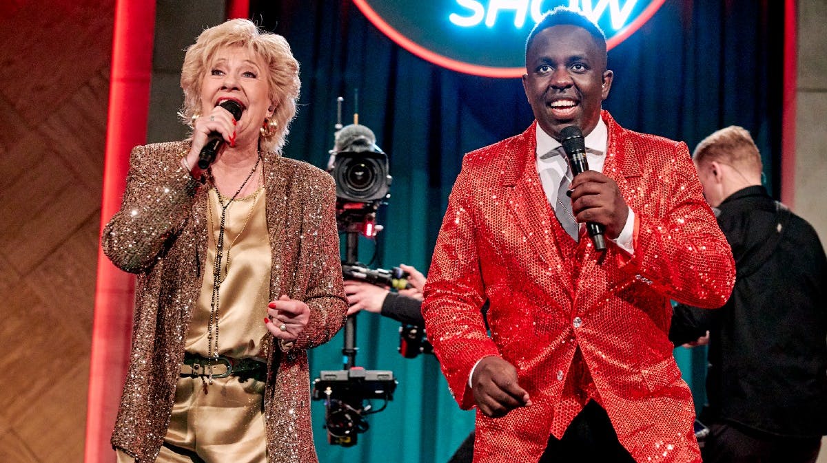 Birthe Kjær og Melvin Kakooza