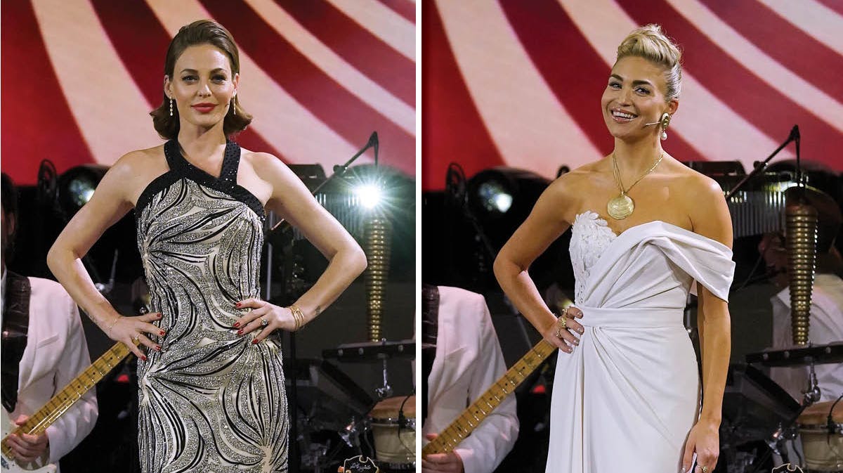 Christiane Schaumburg-Müller og Sarah Grünewald. 