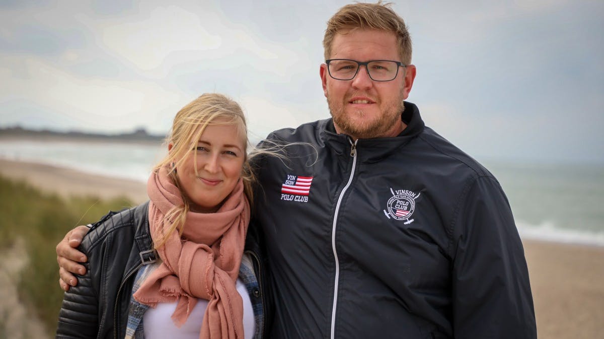 Anne og Mathias fra "Kærlighed hvor kragerne vender"