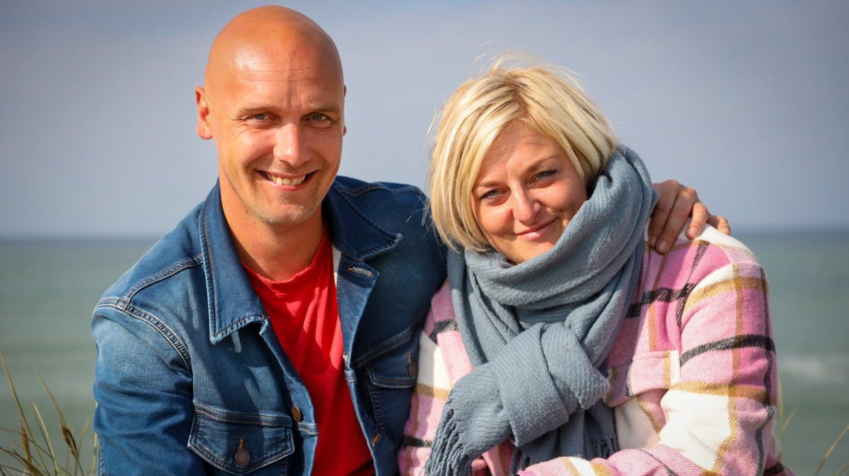 Peder og Sussi i "Kærlighed hvor kragerne vender"