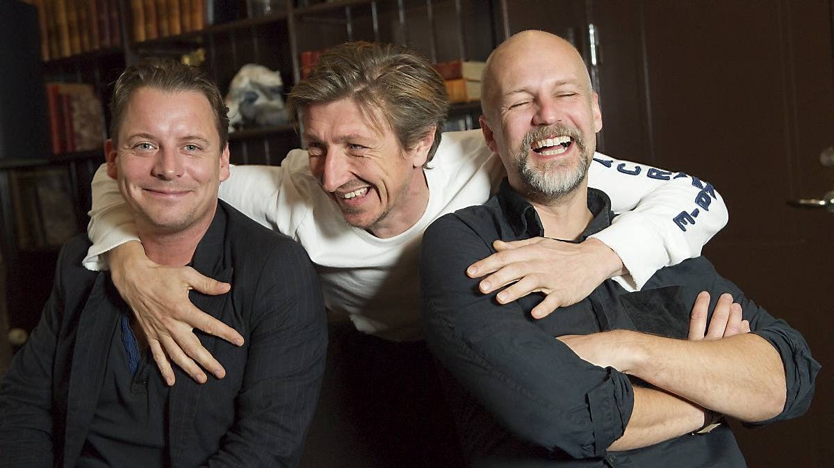 Anders W. Berthelsen, Troels Lyby og Nikolaj Kopernikus