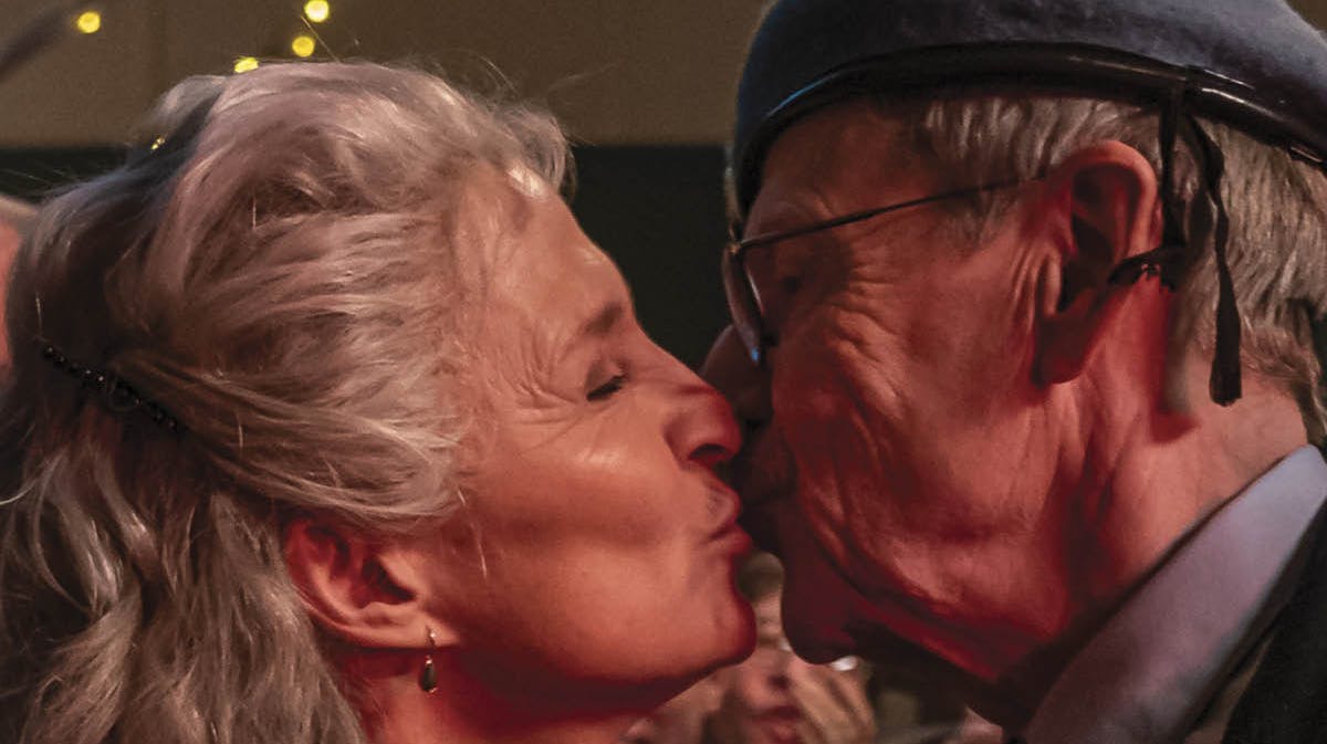 Karen-Lise Mynster og Jesper Christensen i "Lille sommerfugl"