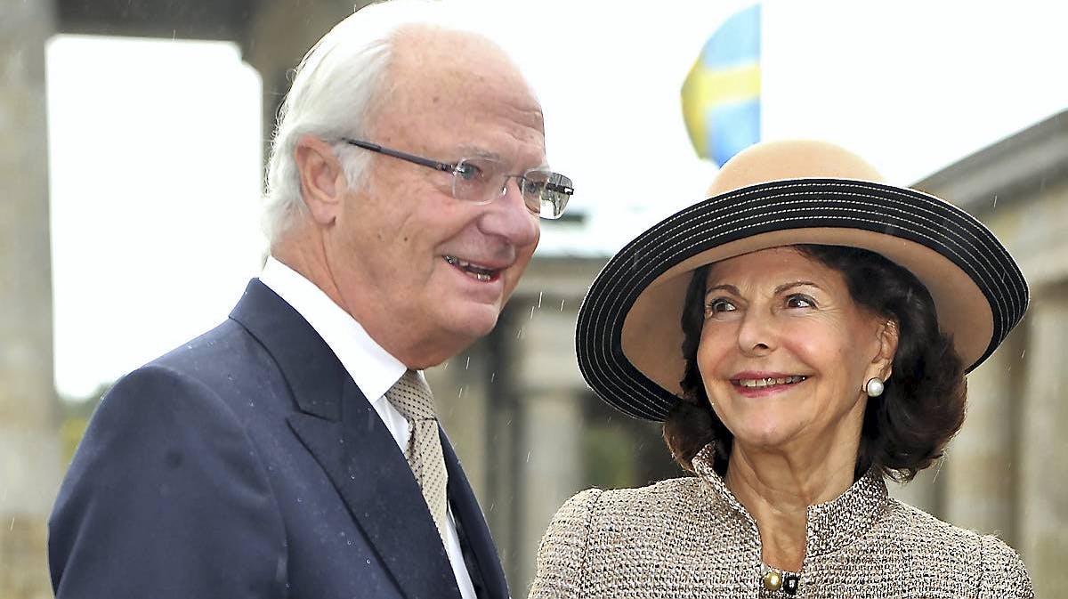 Kong Carl Gustaf og dronning Silvia